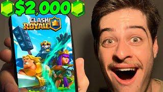 I Spent $2,000 Beating Clash Royale