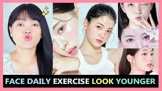 How to Look Younger than Your Age Naturally, Make Face Younger | FACE DAILY EXERCISE