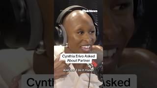 Cynthia Erivo Asked About Her Partner In New Podcast Interview #shorts #cynthiaerivo #wicked