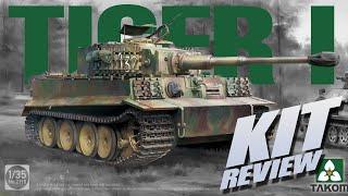 Kit Review: Takom 2198 Tiger I Mid Production with Zimmerit