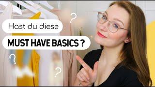 10 MUST HAVES, die in DEINEM KLEIDERSCHRANK nicht fehlen dürfen  Shoppingtipps für Basics