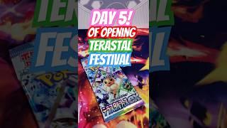 Day 5 of Opening Terastal Festival EVERYDAY until January 1st #pokemontcg #pokemon #terastalfestival