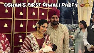 Oshan's first Diwali party vlog 🪔🫶