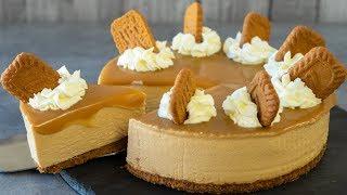 No-Bake Cookie Butter Cheesecake