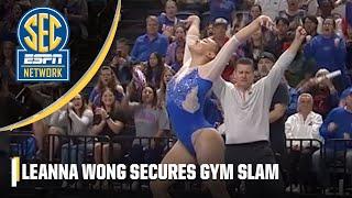 Florida Gators' Leanne Wong earns GYM SLAM with PERFECT 10 on floor  | ESPN College Gymnastics