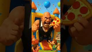 The Rock's Hilarious AI Cartoon#shortsfeed  #rockaifunny