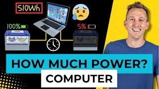 Calculating Computer Power Consumption for a Mobile, Marine, and Off-Grid Electrical Systsem?