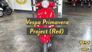 Vespa Primavera - Project (RED) Highlights | 150cc Scoot at University Scooters