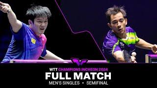 FULL MATCH | Fan Zhendong vs Hugo Calderano | MS SF | #WTTIncheon 2024