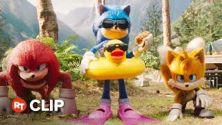 Sonic the Hedgehog 3 Movie Clip - Team Sonic Race (2024)