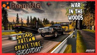 BeamNG Drive - WAR IN THE WOODS SHOOTOUT #warinthewoods #noprep #beamng