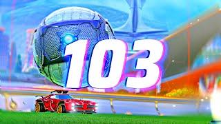 ROCKET LEAGUE INSANITY 103 ! (BEST GOALS, FREESTYLES, ROCKET LEAGUE CLIPS!)