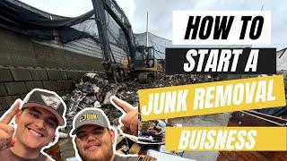 How To Start A Junk Removal Business *New Side Hustle Of 2023* - How To Give Estimates !!