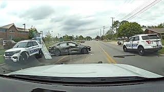 Wild Dashcam Video Shows Columbus Police Chase With 2 Teens in Stolen Hyundai