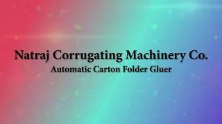 Automatic Carton Folder Gluer