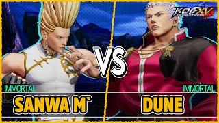 KOF XV  Sanwa M` (Isla/Geese/Benimaru) vs Dune (Isla/Benimaru/O.Yashiro)  Steam Replay Match 