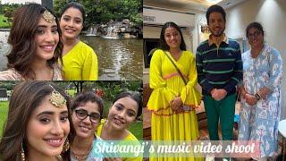 ￼Shivangi’s Music Video Shoot || Shivangi Joshi || Gurdas Maan Sir || Chandigarh