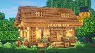 Minecraft: How to Build a Simple Survival House | Starter House Tutorial