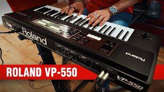 Synthesizer Secrets: The Roland VP-550 Vocoder