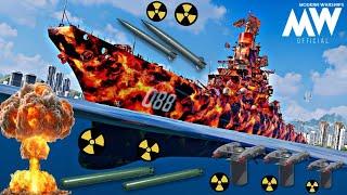 RF Admiral Isakov - Full Nuclear Build️ always crazy- Modern Warships