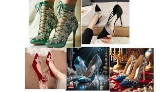 Latest Fashionable & Designer Bridal Shoes high heel collection for women & girls