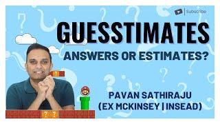 Guesstimate Questions | Common Interview questions | #Interviews