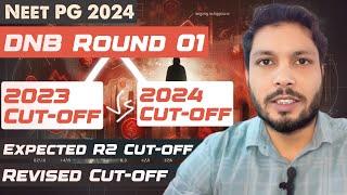 Neet pg cut off 2024 DNB/ neet pg counselling 2024 / neet PG DNB cut off 2023 vs 2024