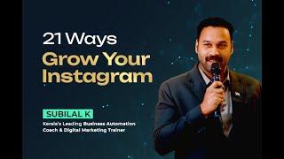 18.Cross traffic |How to Boost Instagram Traffic Using YouTube Videos | Subilal K |