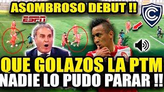 BRUTAL! CHRISTIAN CUEVA DESLUMBRÓ CON DOBLETE PARA GOLAZOS CON CIENCIANO EN SU DEBUT OFICIAL