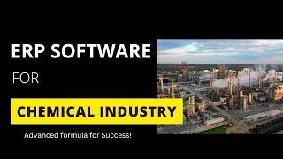 ERP Software for Chemical Industry | Chemical ERP | Sage Software