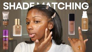 Shade Matching All My Foundations | Niara Alexis