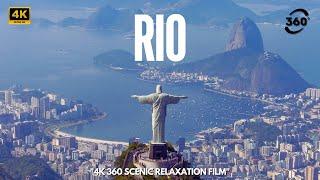 Flying Over Rio De Janeiro 4K 360° VR Video #riodejaneiro #4kvideo