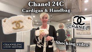 Chanel 24C - Is this Cardigan Worth It?! Try On, Price (& Clutch Review) Designers with ~~Dani B