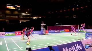 2015 일본 배드민턴오픈 결승 이용대-유연성 베스트랠리_1세트/2015 Japan Badminton Final MD Lee-Yoo Best rally_1set