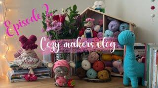 Crochet Shift Stitches in Amigurumi | Nature Walks | Craft Shopping | Cozy Maker Vlog 2