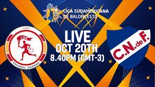 LIVE - CD Osorno v Nacional | Liga Sudamericana de Baloncesto FIBA 2024