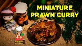 Miniature Prawn Curry Recipe | Miniature Cooking | Cooku with Sandy | Sandy Samayal