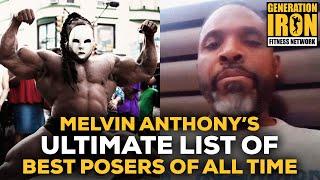 Melvin Anthony: The Ultimate List Of The Best Bodybuilding Posers Of All Time