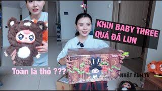 UNBOX BLIND BOX BABY THREE THỎ, DỄ THƯƠNG LẮM LUÔN #nhatanhtv #babythree #unboxing #blindbox