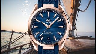 BEST GOLD OMEGA: Omega Seamaster Aqua Terra Sedna Gold