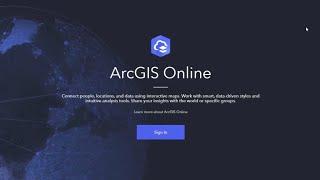 Get Started with ArcGIS Online