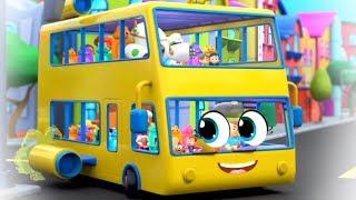 Wheels On The Bus | Nursery Rhymes & Songs for Kids | Kindergarten Videos - Super Supremes