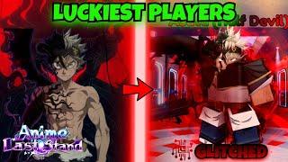 The LUCKIEST Player In The New Black Clover Update Anime Last Stand