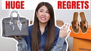 10 Expensive Luxury Items I REGRET Buying! What a WASTE of Money ft Hermes, Louis Vuitton, Chanel