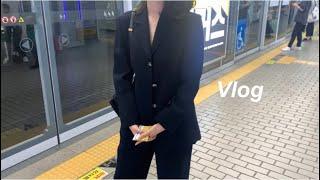 Vlog | 직장인 브이로그 | 출근룩 | 언박싱.zip | h&m 하울 | 전화중국어 | 보양식 먹기(랍스터찜,전복죽) /simple.B