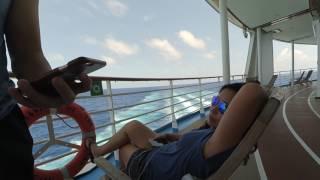 Throwback: Last day at sea + Wake view