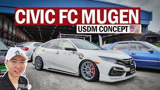 HONDA CIVIC FC MUGEN + USDM Concept | Honda Fest Thailand 2024 | HFTF Malaysia #hfth