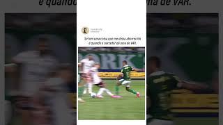 FOI PÊNALTI PARA O PALMEIRAS, CLÉBER?