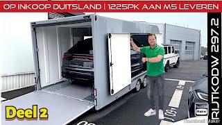 Naar Duitsland voor Inkoop, 1225pk aan M5 leveren, Zware Polijst klus, Carbon Package monteren RSQ8