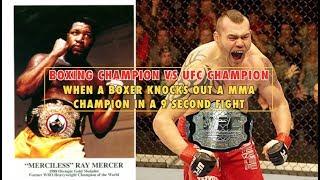 UFC Champion vs Boxing Champion in MMA